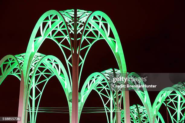 green arches - pacific science center seattle stock pictures, royalty-free photos & images