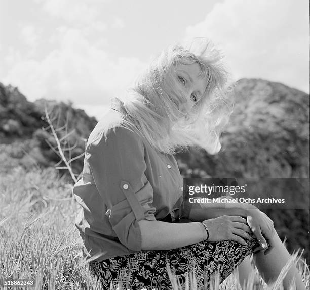 Susan Oliver poses for a portrait in Los Angeles,CA.