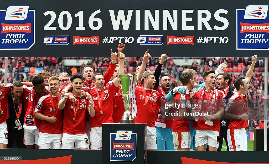 Oxford United v Barnsley - Johnstone's Paint Trophy Final