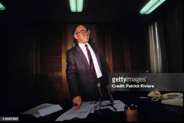 1987 - JOHN HOWARD, LEADER OF THE LIBERAL PARTY.
