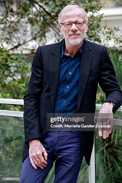 Pascal Gregory poses during a portrait session during MIP TV 2016 at JW Marriott on April 3 in Cannes, France.