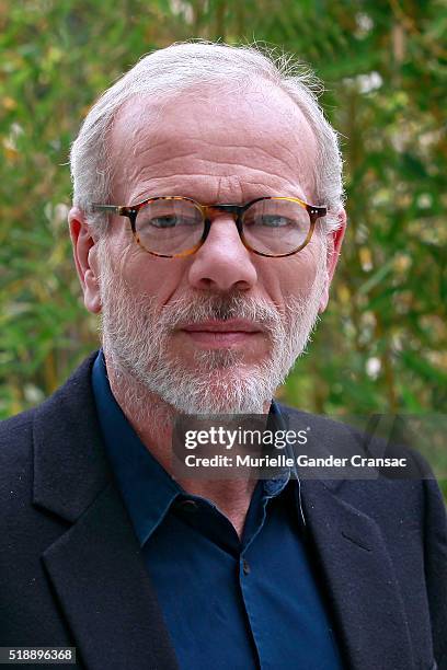 Pascal Gregory poses during a portrait session during MIP TV 2016 at JW Marriott on April 3 in Cannes, France.