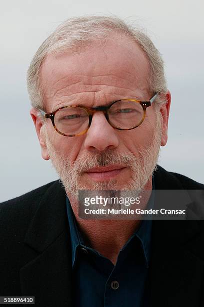 Pascal Gregory poses during a portrait session during MIP TV 2016 at JW Marriott on April 3 in Cannes, France.