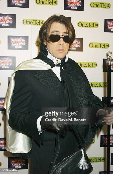 Presenter Jonathan Ross arrives at the "British Comedy Awards 2004" at London Television Studios on December 22, 2004 in London. Jonathan Ross hosted...