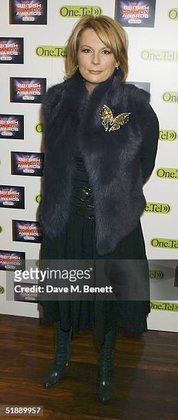 Actress Jennifer Saunders arrives at the "British Comedy Awards 2004" at London Television Studios on December 22, 2004 in London. Jonathan Ross...