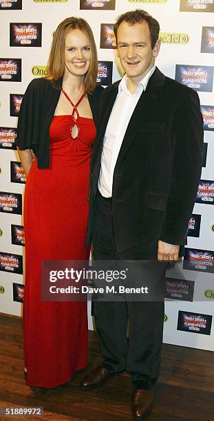 Actor Alexander Armstrong and guest arrive at the "British Comedy Awards 2004" at London Television Studios on December 22, 2004 in London. Jonathan...