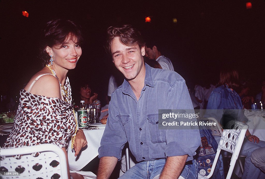 Rachel Ward and Russell Crowe