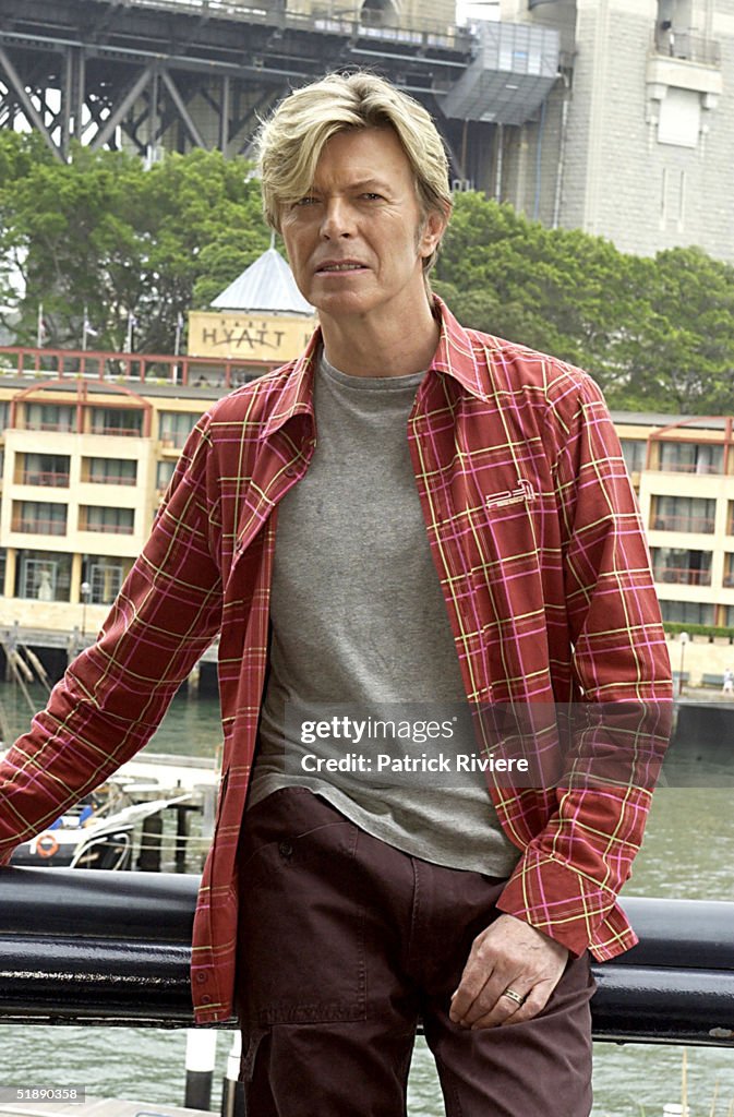 David Bowie Photocall
