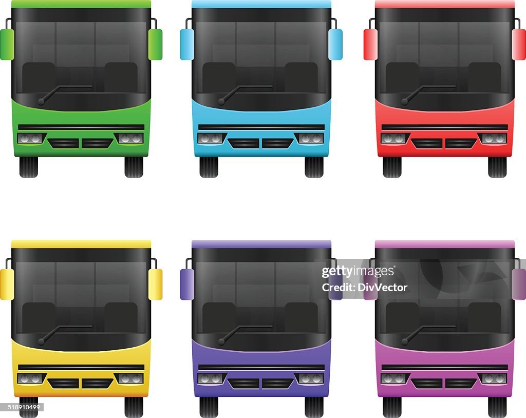 Public transport icons