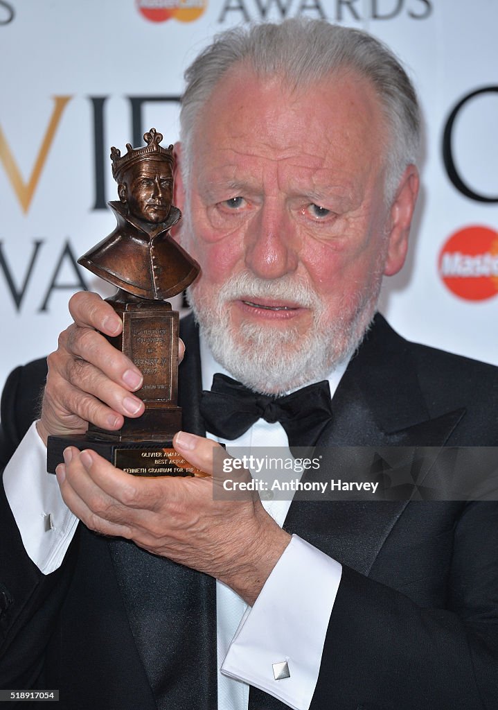 The Olivier Awards With Mastercard - Winners Room