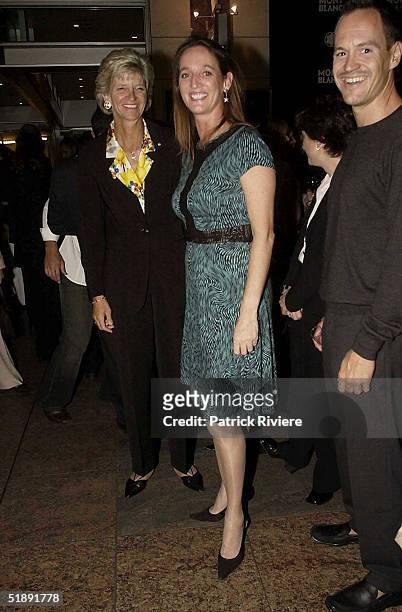 March 2004 - JANE LUEDECKE at the exclusive MONTBLANC boutique for the launch of their latest STARWALKER collection, in King Street Sydney