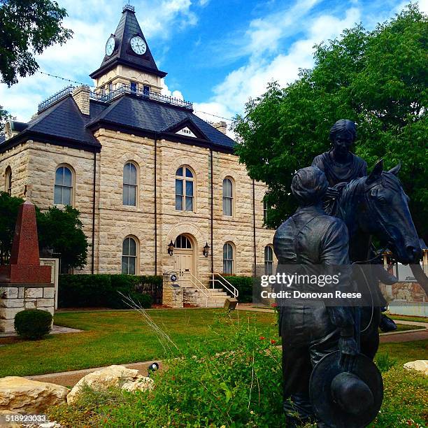 local landmarks - glen rose stockfoto's en -beelden