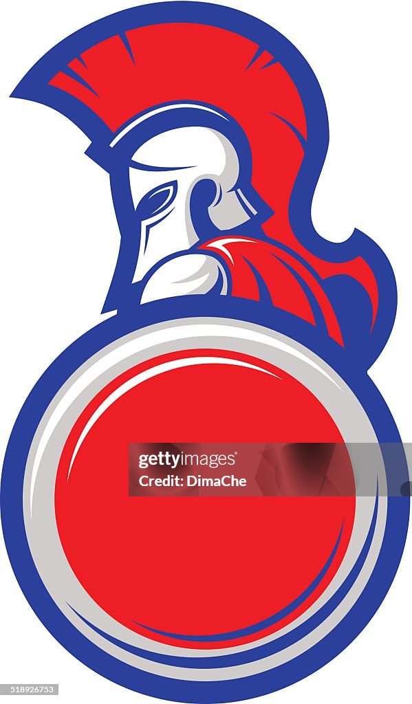Warrior of Sparta mascot