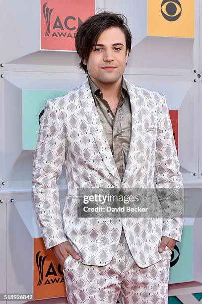 Singer Neil Perry of The Band Perry attends the 51st Academy of Country Music Awards at MGM Grand Garden Arena on April 3, 2016 in Las Vegas, Nevada.