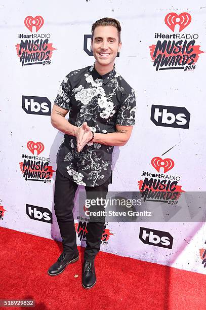 Singer Nick Fradiani attends the iHeartRadio Music Awards at The Forum on April 3, 2016 in Inglewood, California.