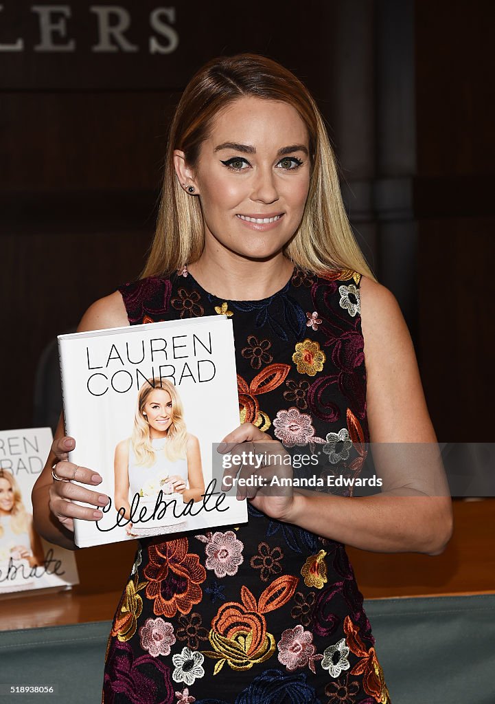 Lauren Conrad Book Signing For "Celebrate"