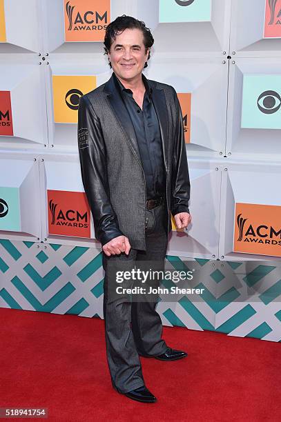 And founder of Big Machine Records Scott Borchetta attends the 51st Academy of Country Music Awards at MGM Grand Garden Arena on April 3, 2016 in Las...