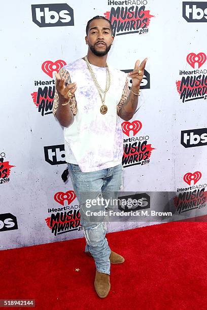 Recording artist Omarion attends the iHeartRadio Music Awards at The Forum on April 3, 2016 in Inglewood, California.