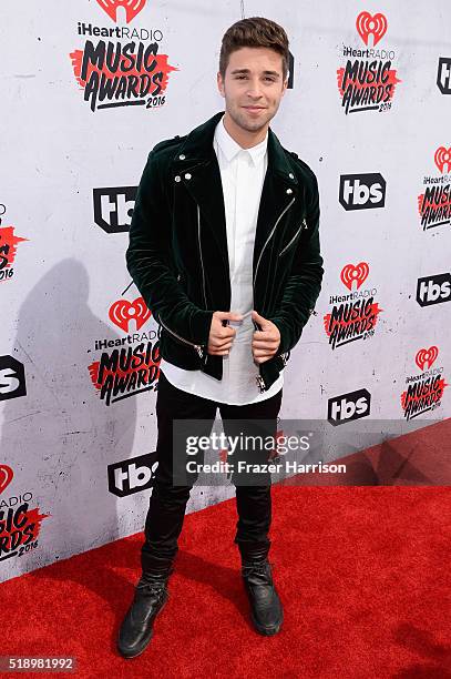 Rapper Jake Miller attends the iHeartRadio Music Awards at The Forum on April 3, 2016 in Inglewood, California.