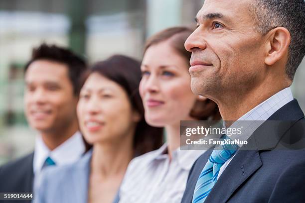 business team - group of people in a row stock pictures, royalty-free photos & images