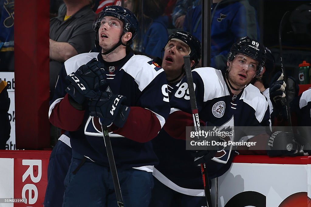 St Louis Blues v Colorado Avalanche