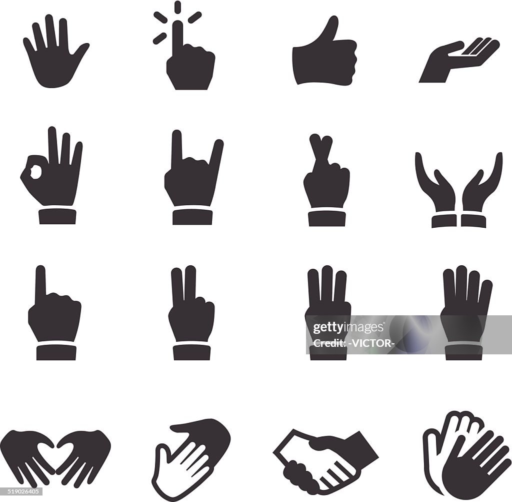 Hands Icons - Acme Series