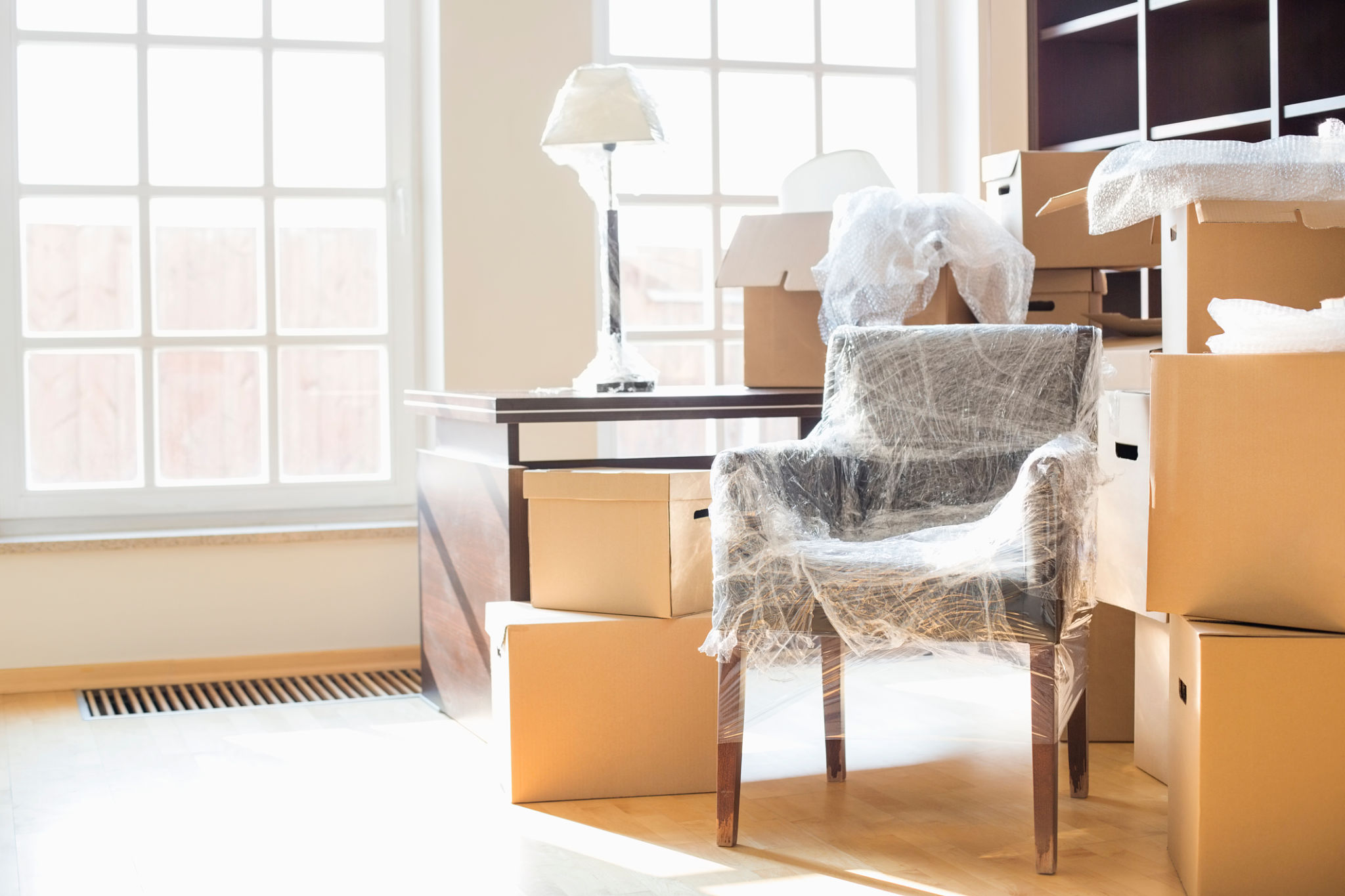 packing furniture