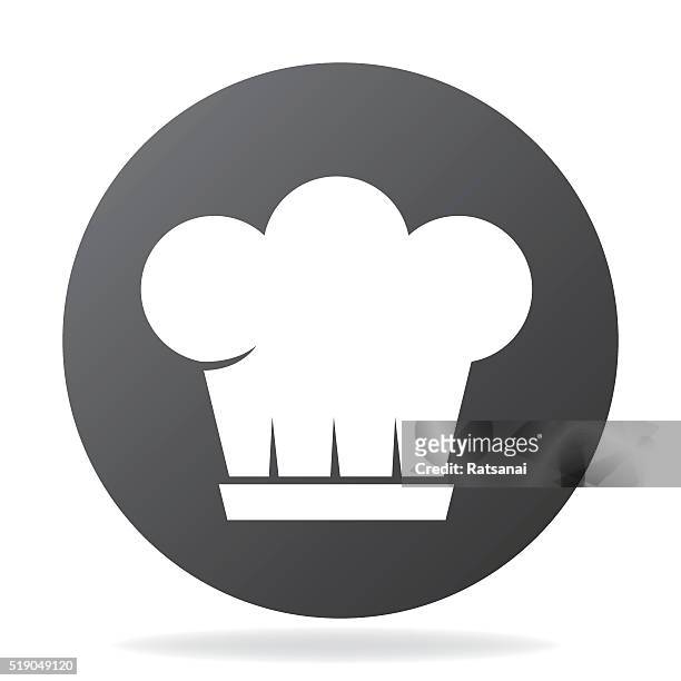 illustrazioni stock, clip art, cartoni animati e icone di tendenza di cappello chef - cappello da cuoco