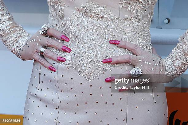 Dolly Parton attends the 51st Academy Of Country Music Awards at MGM Grand Garden Arena on April 3, 2016 in Las Vegas, Nevada.