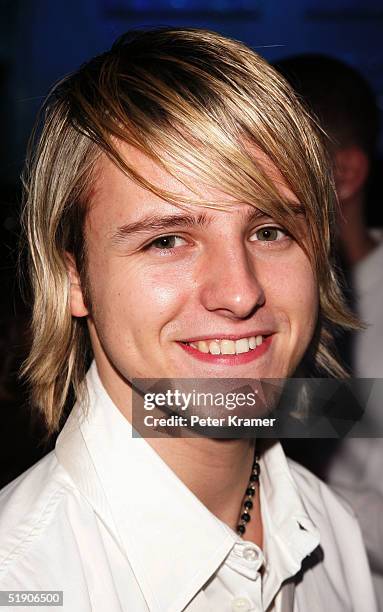 Musician Aaron Buckingham attends the MTV's Iced Out New Years Eve celebration on December 31, 2004 in New York City.