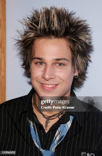 Musician Ryan Cabrera attends the MTV's Iced Out New Years Eve celebration on December 31, 2004 in New York City.