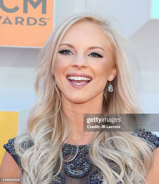 Kayla Adams attends the 51st Academy of Country Music Awards at MGM Grand Garden Arena on April 3, 2016 in Las Vegas, Nevada.