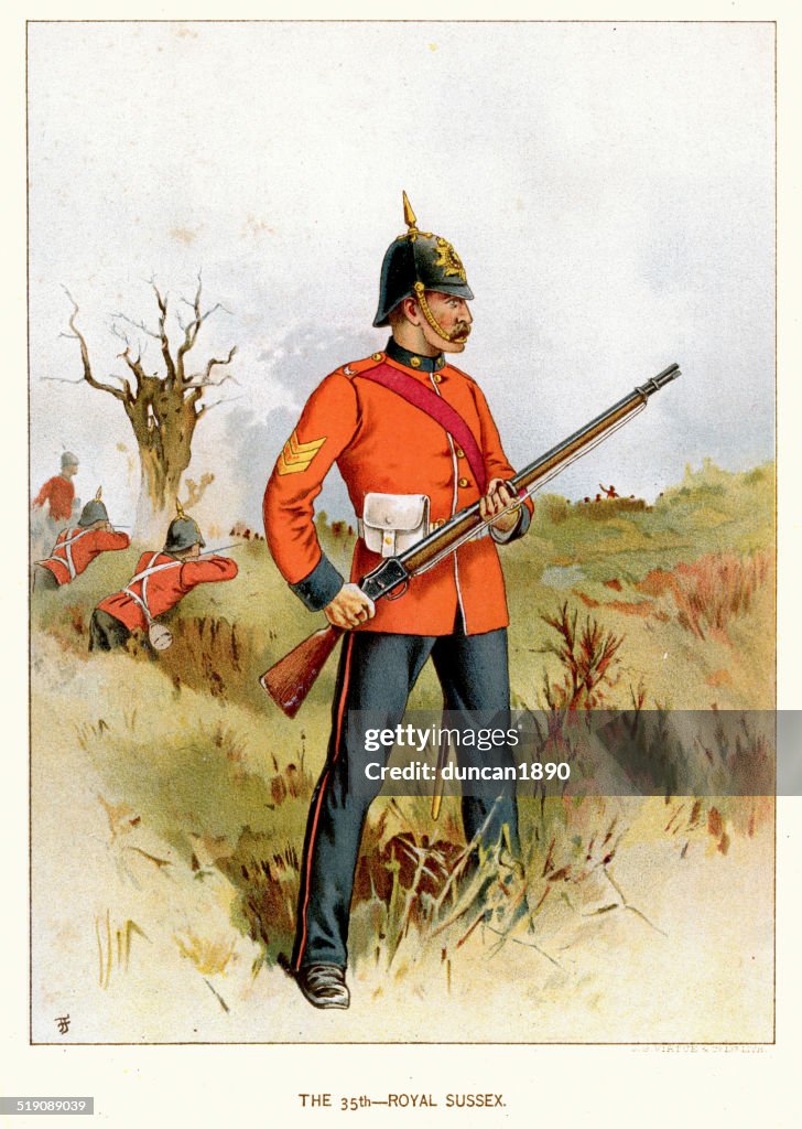 35th Regiment Of Foot HighRes Vector Graphic Getty Images