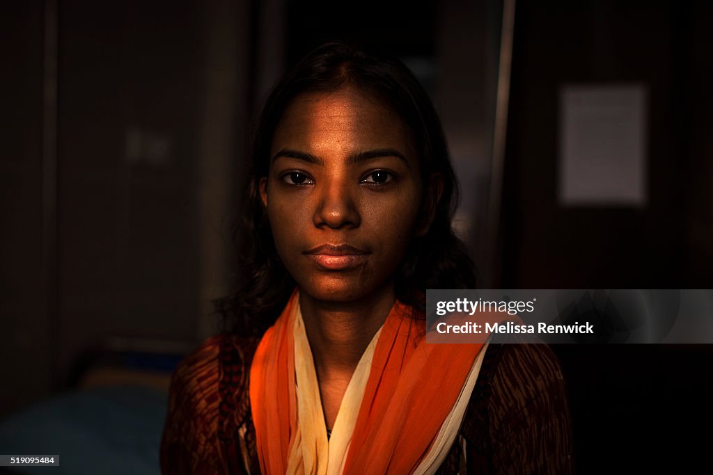 Popy Rhasbant DHAKA, BANGLADESH - FEBRUARY 15 - Popy Rani Das's husband poisoned ...