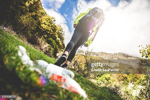 careless about nature - clumsy walker stock pictures, royalty-free photos & images