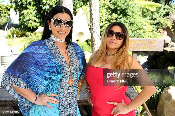 NBCUniversal Summer Press Day, April 1, 2016 -- Pictured: Asa Soltan Rahmati, Mercedes "MJ" Javid, "Shahs of Sunset" --