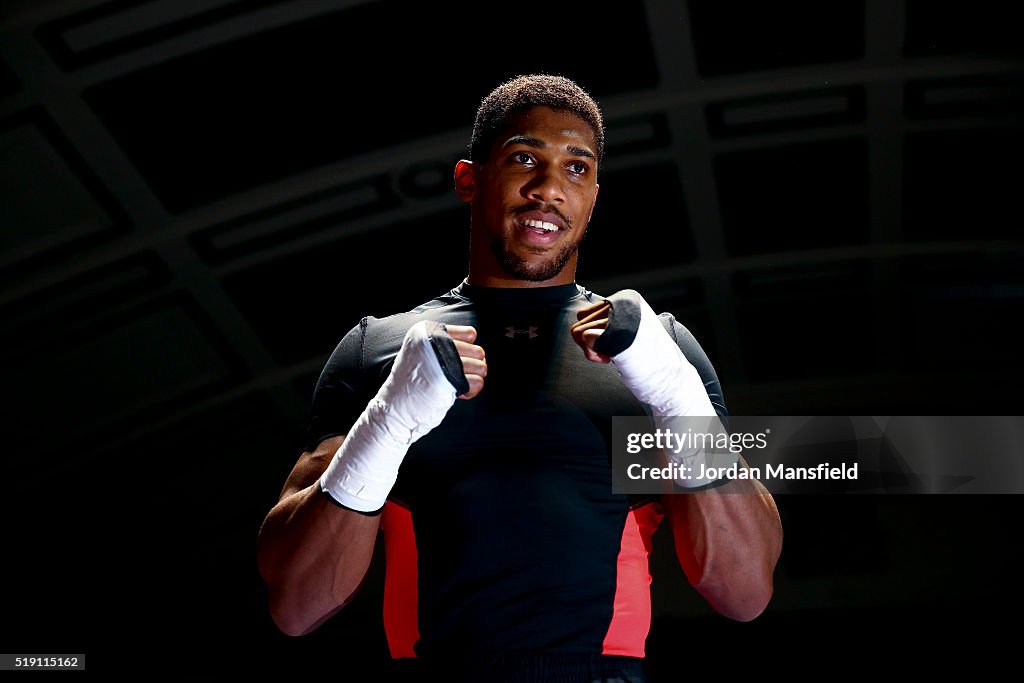 Anthony Joshua Media Workout