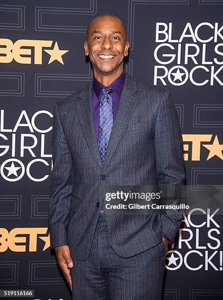 President of Music Programming and Specials, Stephen G. Hill attends BET Black Girls Rock! 2016 at New Jersey Performing Arts Center on April 1, 2016...