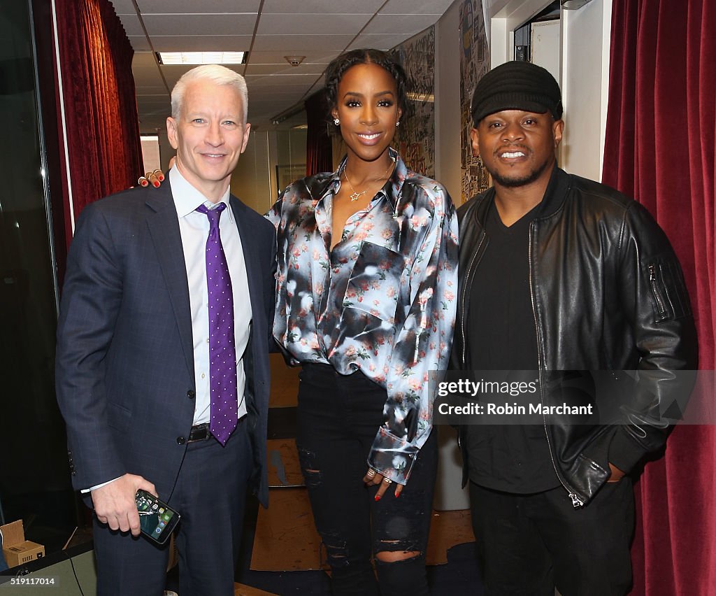 Celebrities Visit SiriusXM - April 4, 2016