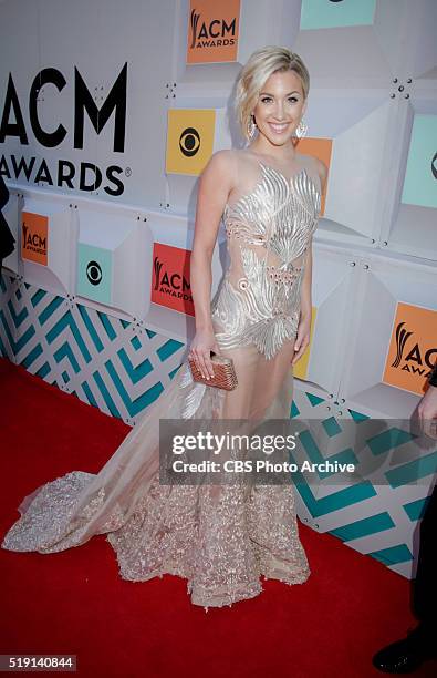 Savannah Chrisley on The Red Carpet at the 51st ACADEMY OF COUNTRY MUSIC AWARDS, co-hosted by Luke Bryan and Dierks Bentley from the MGM Grand Garden...