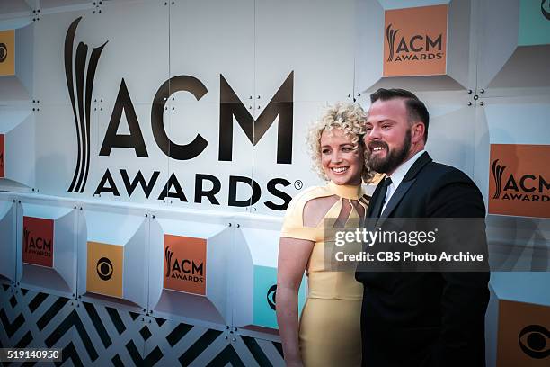 Cam and guest on The Red Carpet at the 51st ACADEMY OF COUNTRY MUSIC AWARDS, co-hosted by Luke Bryan and Dierks Bentley from the MGM Grand Garden...