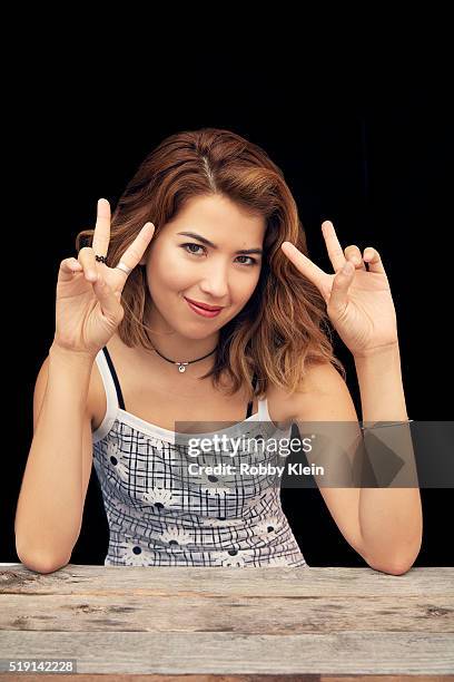 Actor Nichole Bloom is photographed for The Wrap on March 13, 2016 in Austin, Texas.