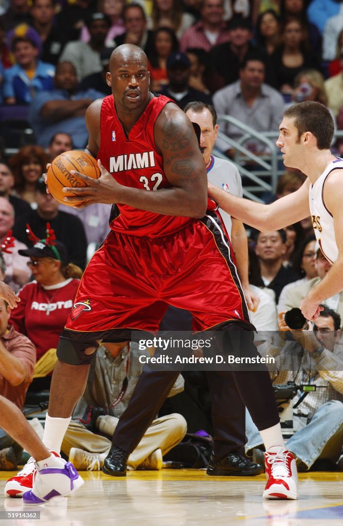 Miami Heat v Los Angeles Lakers