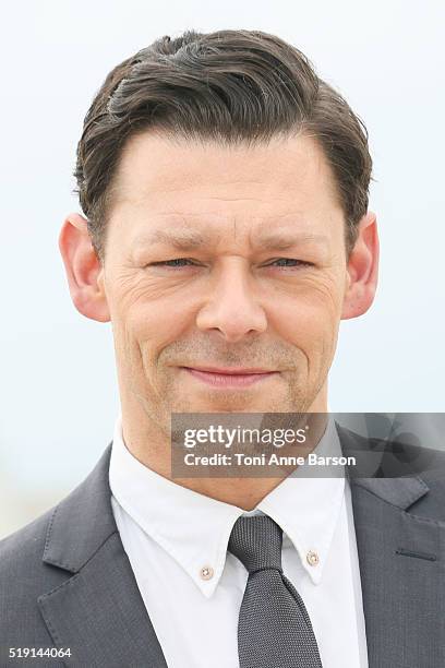 Richard Coyle attends "The Collection" Photocall as part of MIPTV 2016 on April 4, 2016 in Cannes, France.