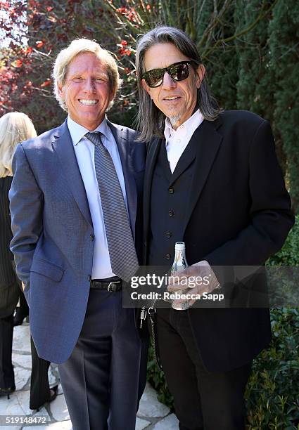 Scott Barbour and Vice President of the GRAMMY Foundation Scott Goldman at the 2016 Jane Ortner Education Award Luncheon on April 4, 2016 in Beverly...