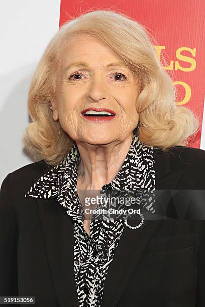 Lesbian, gay, bisexual and transgender rights activist Edith "Edie" Windsor attends PFLAG National's Eighth Annual Straight for Equality Awards Gala...