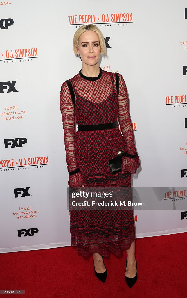 For Your Consideration Event For FX's "The People v. O.J. Simpson - American Crime Story" - Arrivals