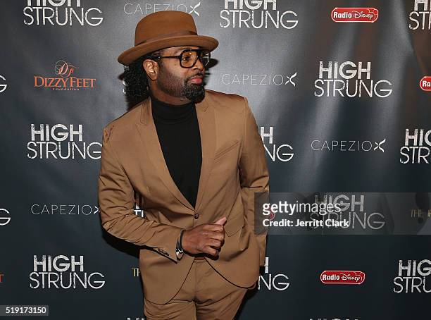 CHoreographer Dave Scott attends the "High Strung" New York Premiere at NYIT Auditorium on Broadway on April 4, 2016 in New York City.