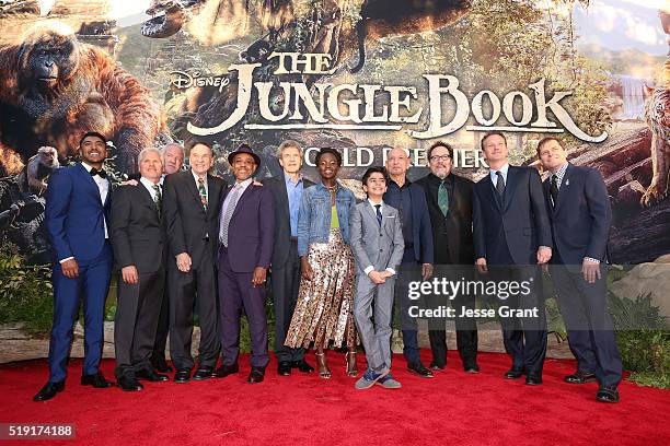 Actor Ritesh Rajan, producer Brigham Taylor, composer John Debney, composer Richard Sherman, actor Giancarlo Esposito, Chairman of the Walt Disney...