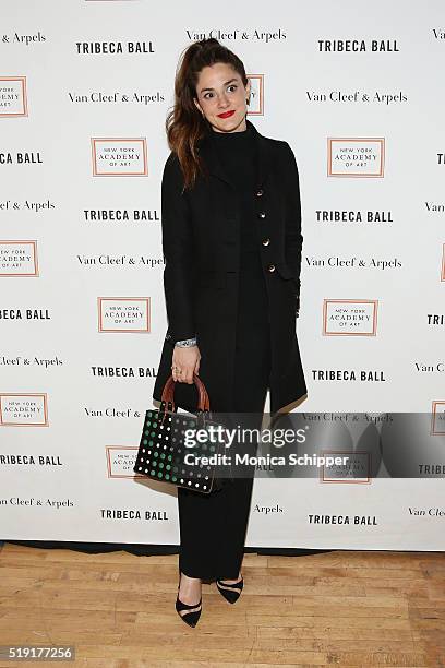 Alexandra Chemla attends the New York Academy Of Art's Tribeca Ball 2016 on April 4, 2016 in New York City.